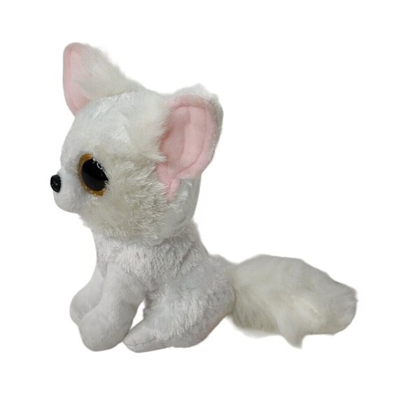 TySilk Phoenix The White Fox Beanie Boo Stuffed Animal Plush FLAW - NO HANG TAG - Picture 2 of 7